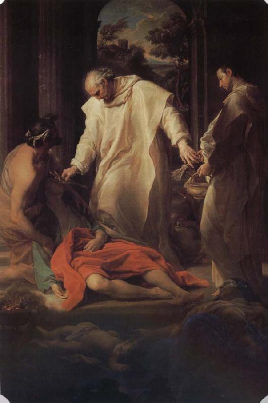 Pompeo Batoni Detuo Luo Fu Bona really mei and treatment of the dead Germany oil painting art